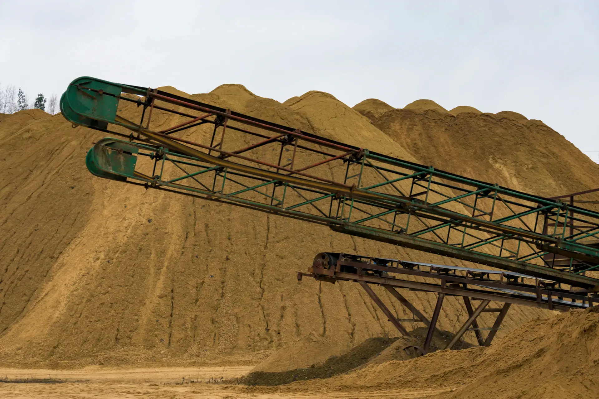 Mining site in South Africa